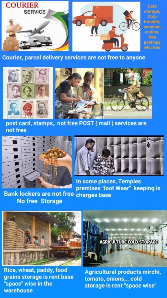Do not use free services